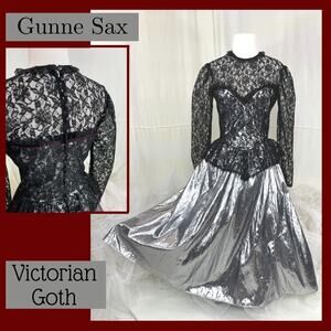 Vintage Gunne Sax Victorian Goth Punk Cosplay Witchy Prom Celestial Fairy Alt